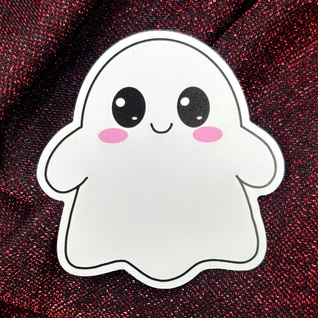 Cute Ghostie Large Sticker