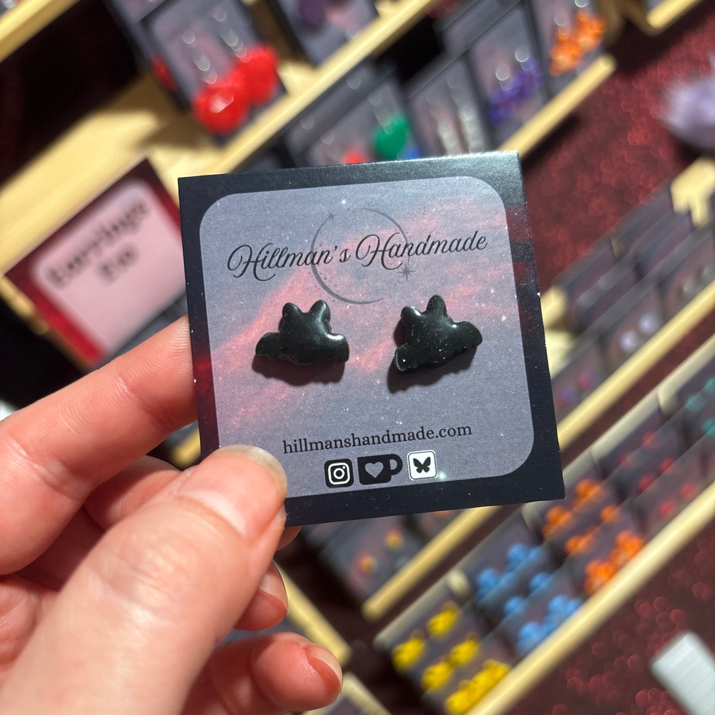 Black Bat Studs