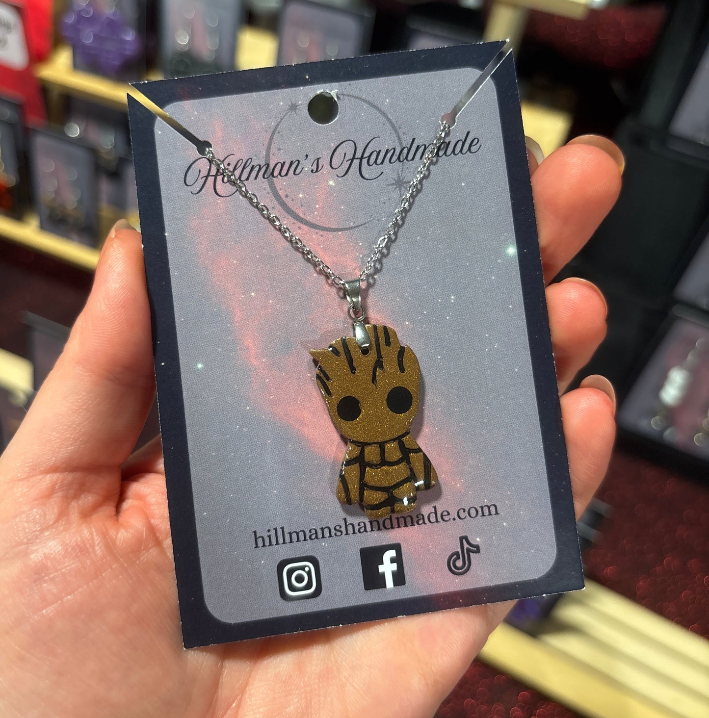 Groot Necklace