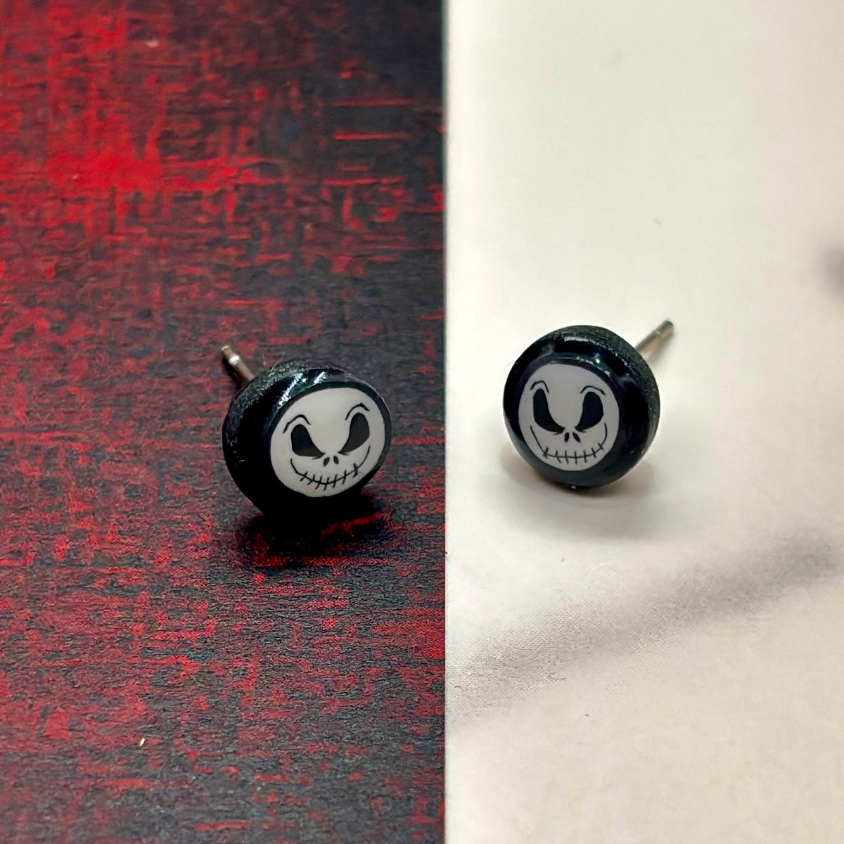 Pumpkin King Mini Studs