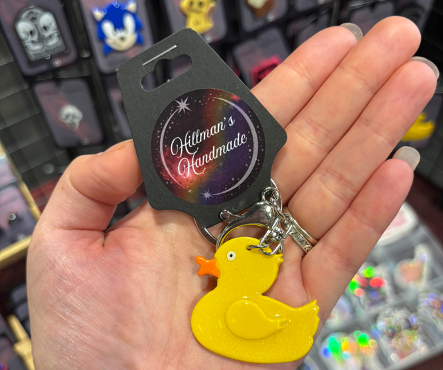 Shiny Duck Keychain