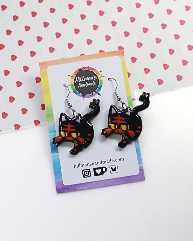 Litten Inspired Earrings