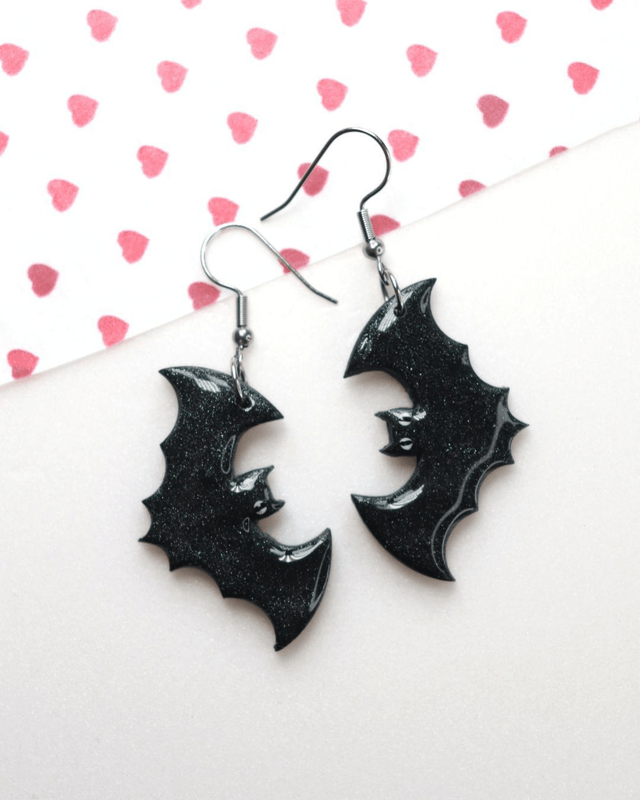 Bat Earrings
