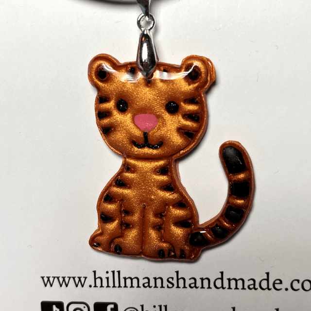 Cute Tiger Character Necklace