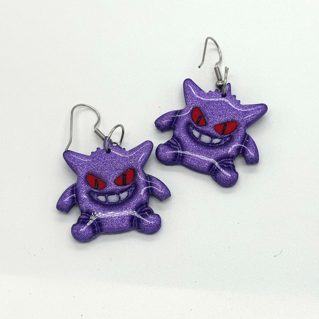 Gengar Earrings