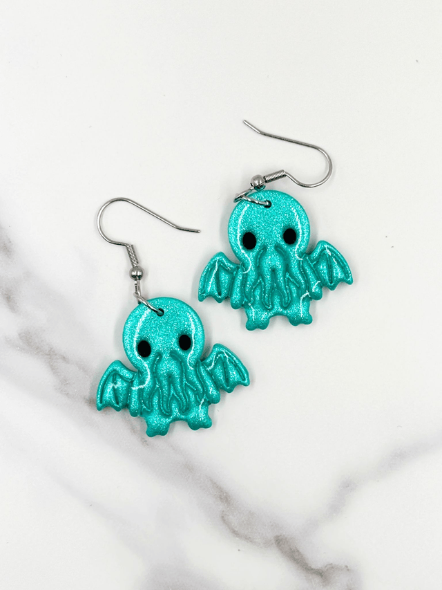 Cthulhu Earrings