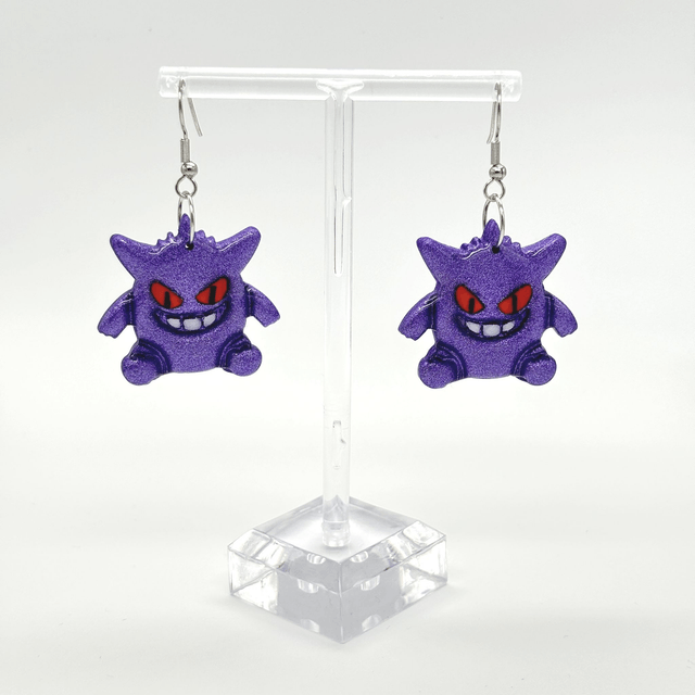 Gengar Earrings
