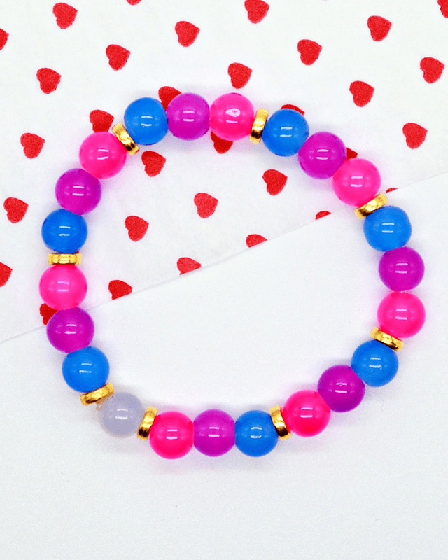 LGBT+ Bi Pride Bracelet