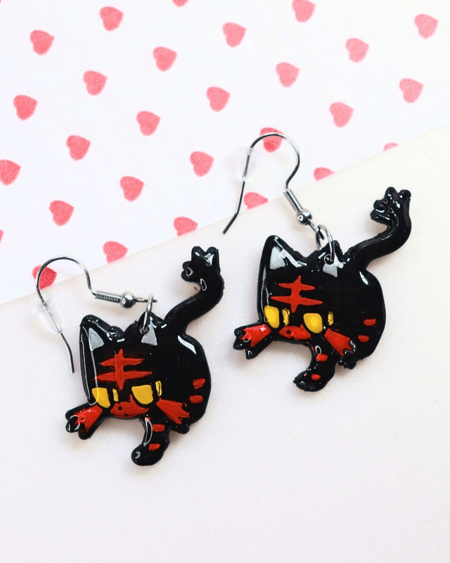 Litten Inspired Earrings