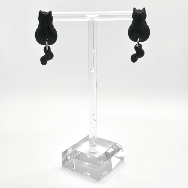 Black Cat Studs
