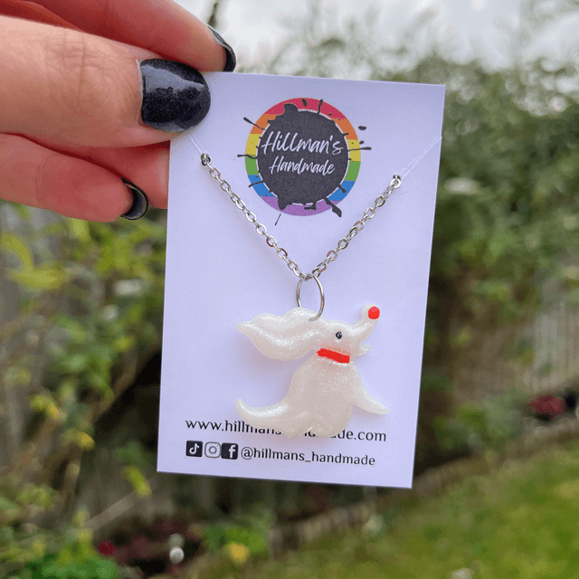 Nightmare Before Christmas - Zero Necklace