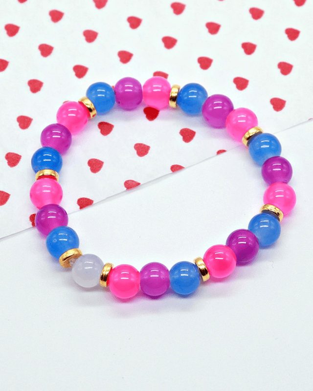 LGBT+ Bi Pride Bracelet