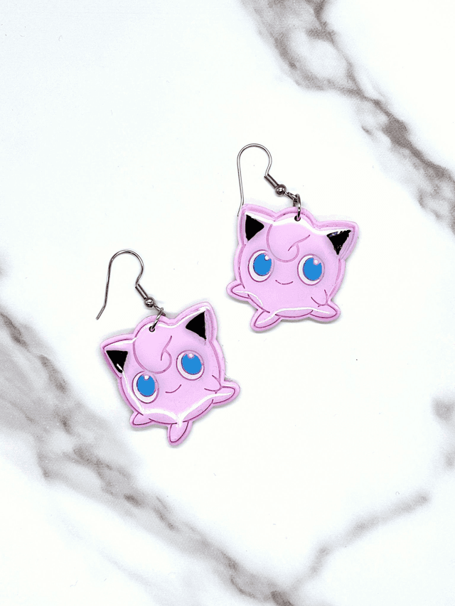 Jigglypuff Earrings