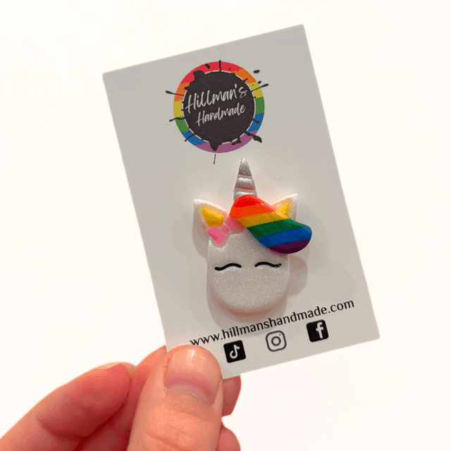 Unicorn Pin Badge