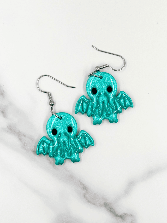 Cthulhu Earrings