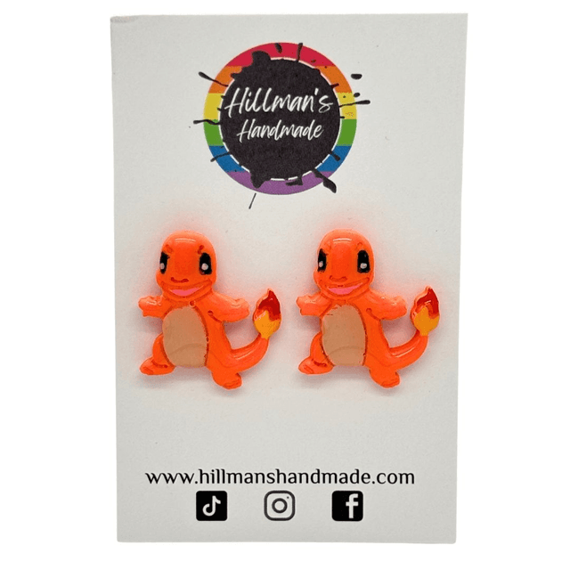 Charmander Studs