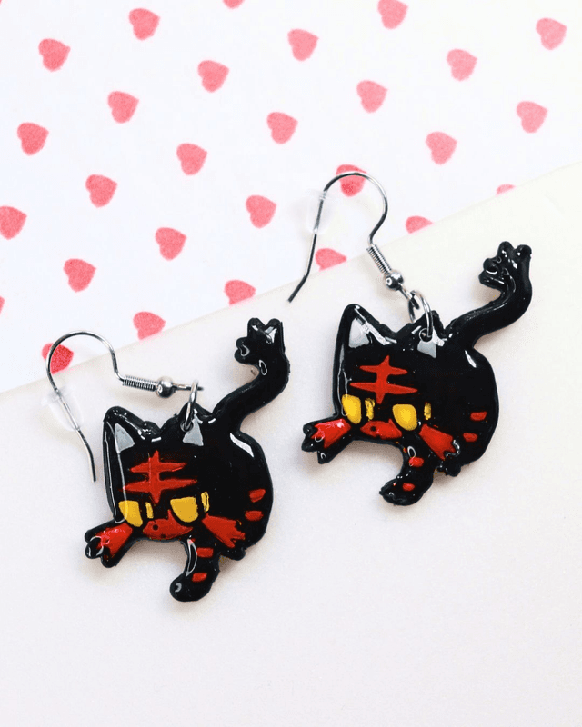 Litten Inspired Earrings