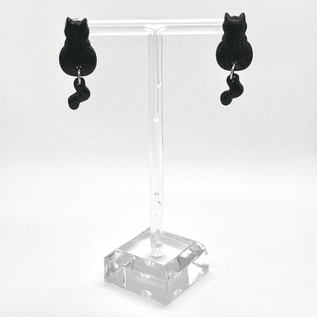 Black Cat Studs