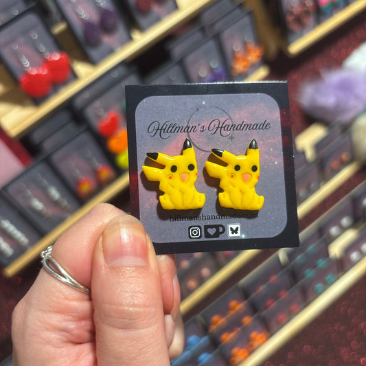 Pikachu Studs