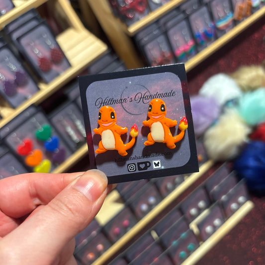 Charmander Studs
