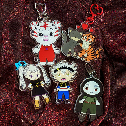 *PRE-ORDER* Acrylic Keychains - 5 designs!