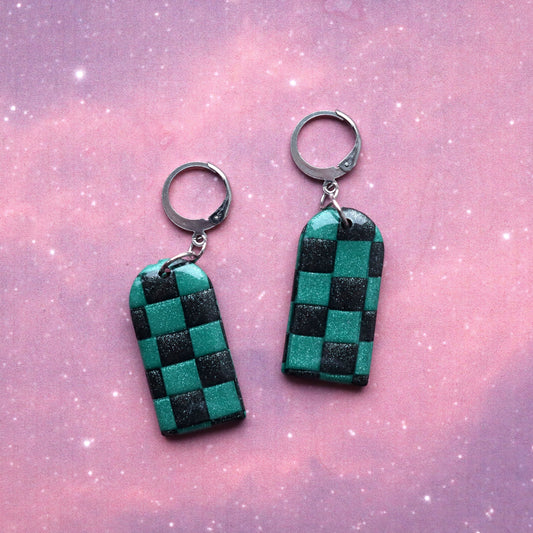 Tanjiro's Coat (Huggy Hoops - Inspired by Demon Slayer)