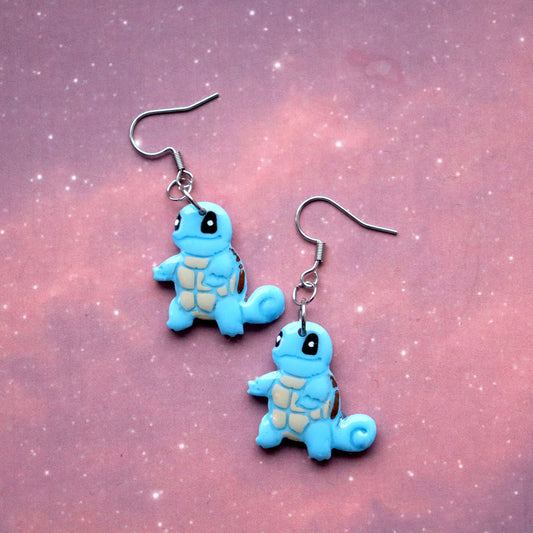 Squirtle Drop Earrings