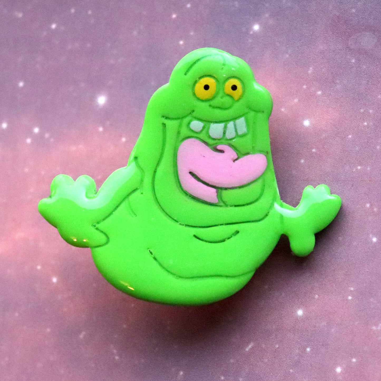 Slimer Pin Badge