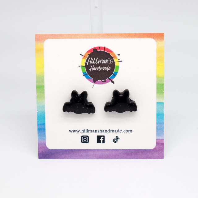 Black Bat Studs