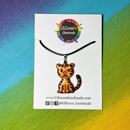 Cute Tiger Character Necklace
