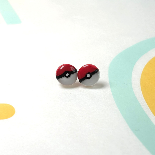 Pokeball Studs