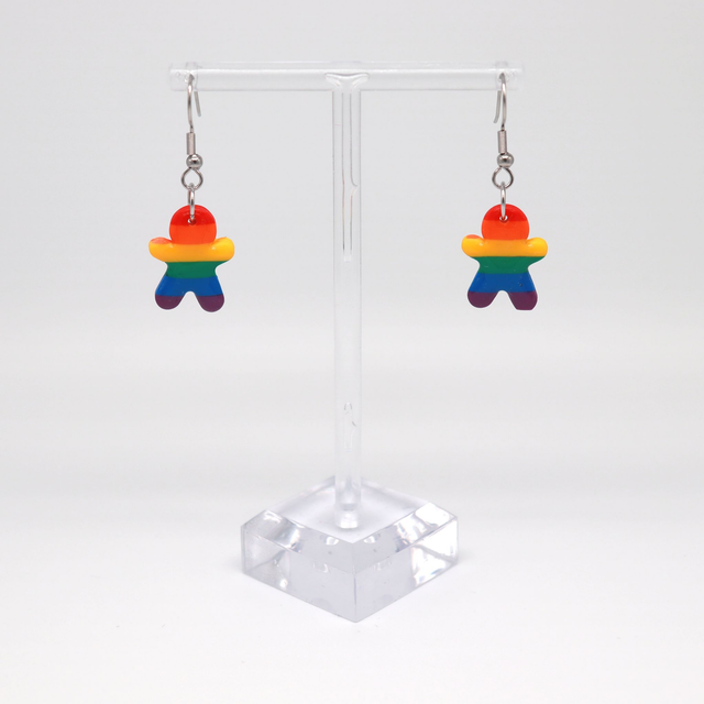 LGBT+ Rainbow Meeples