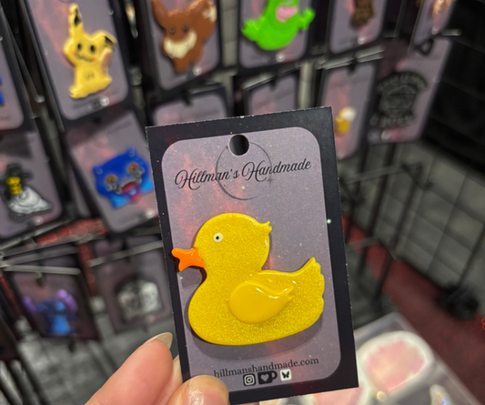 Shiny Duck Pin Badge