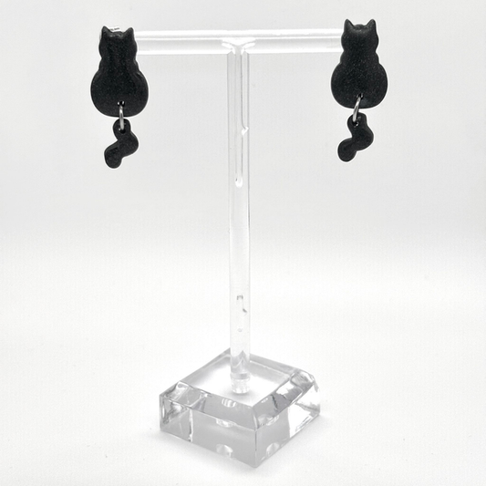 Black Cat Studs